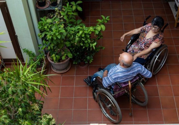 Anna Maria Loi e Giovanni Cossu, i protagonisti del documentario “Con le nostre mani” di Emanuel Cossu.