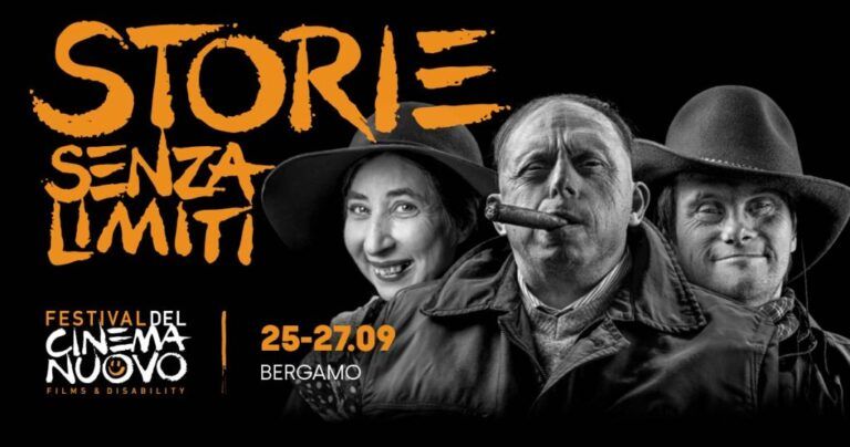 Il banner della tredicesima edizione del Festival del Cinema Nuovo, dedicata alle “Storie senza limiti”.