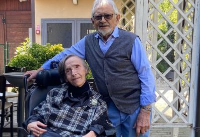 Maddia Tirabassi insieme al marito Mauro, scomparso due mesi prima di lei
